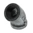 1/2" Galvanized Malleable 45° Elbow