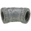 1/4" Galvanized Malleable 45° Elbow