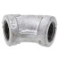 3/8" Galvanized Malleable 45° Elbow