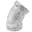 3/8" Galvanized Malleable 45° Elbow