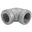 1/4" Galvanized Malleable 90° Elbow