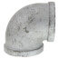 2" Galvanized Malleable 90° Elbow