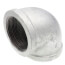 2-1/2" Galvanized Malleable 90° Elbow