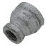 1/2" x 1/4" Galvanized Malleable Reducing Couplings