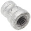 1/4" x 1/8" Galvanized Malleable Reducing Couplings