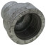 1" x 3/8" Galvanized Malleable Reducing Couplings