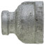 1" x 3/8" Galvanized Malleable Reducing Couplings