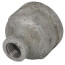 1-1/4" x 3/8" Galvanized Malleable Reducing Couplings