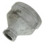 2" x 3/8" Galvanized Malleable Reducing Couplings