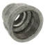 2-1/2" x 1-1/2" Galvanized Malleable Reducing Coupling