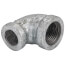 1/2" x 3/8" Galvanized Malleable Reducing Elbow
