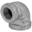 1/2" x 3/8" Galvanized Malleable Reducing Elbow