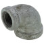 1/4" x 1/8" Galvanized Malleable Reducing Elbow