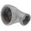 1-1/2" x 3/4" Galvanized Malleable Reducing Elbow
