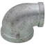 1-1/2" x 1" Galvanized Malleable Reducing Elbow
