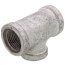 1/2" x 1/2" x 3/8" Galvanized Reducing Tee