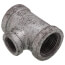 3/4" x 3/4" x 3/8" Galvanized Reducing Tee