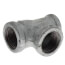 3/4" x 1/2" x 3/4" Galvanized Reducing Tee