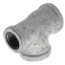 3/4" x 1/2" x 3/4" Galvanized Reducing Tee