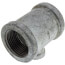 1" x 1" x 1/4" Galvanized Reducing Tee