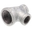 1" x 1/2" x 1/2" Galvanized Reducing Tee