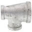 1" x 1/2" x 1/2" Galvanized Reducing Tee