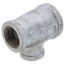 1" x 3/4" x 1/2" Galvanized Reducing Tee