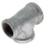1" x 3/4" x 1" Galvanized Reducing Tee