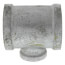 1-1/2" x 1-1/2" x 3/4" Galvanized Reducing Tee