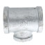 1-1/2" x 1-1/2" x 1" Galvanized Reducing Tee