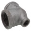 1-1/2" x 1/2" x 1-1/2" Galvanized Reducing Tee