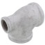 1-1/2" x 3/4" x 1-1/2" Galvanized Reducing Tee