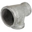 1-1/2" x 1" x 1" Galvanized Reducing Tee