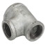 1-1/2" x 1" x 1" Galvanized Reducing Tee