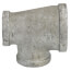 1-1/2" x 1" x 1" Galvanized Reducing Tee