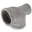 1-1/2" x 1-1/4" x 1-1/2" Galvanized Reducing Tee
