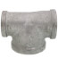 1-1/2" x 1-1/4" x 2" Galvanized Reducing Tee
