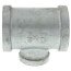 1-1/4" x 1-1/4" x 3/4" Galvanized Reducing Tee