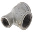 1-1/4" x 1/2" x 1/2" Galvanized Reducing Tee