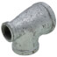 1-1/4" x 1/2" x 1" Galvanized Reducing Tee