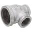 1-1/4" x 3/4" x 3/4" Galvanized Reducing Tee