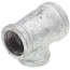 1-1/4" x 1" x 1" Galvanized Reducing Tee