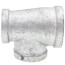1-1/4" x 1" x 1" Galvanized Reducing Tee