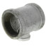 2" x 2" x 3/4" Galvanized Reducing Tee