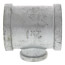 2" x 2" x 1" Galvanized Reducing Tee