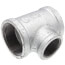 2" x 2" x 1-1/4" Galvanized Reducing Tee