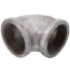 2" x 1/2" x 2" Galvanized Reducing Tee