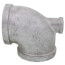 2" x 1/2" x 2" Galvanized Reducing Tee