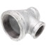 2" x 1" x 1" Galvanized Reducing Tee