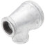 2" x 1" x 1" Galvanized Reducing Tee